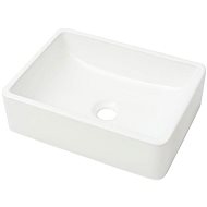 White ceramic washbasin 41x30x12 cm - Washbasin