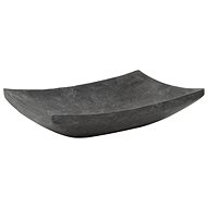 Washbasin 50 × 35 × 12 cm black marble - Washbasin