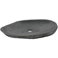 Washbasin river stone oval 60-70 cm - Washbasin