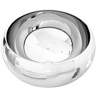 Washbasin 40 × 15 cm ceramic silver - Washbasin