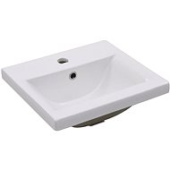 Built-in washbasin 42 × 39 × 18 cm ceramic white - Washbasin