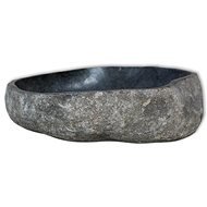 Umývadlo riečny kameň oválne 46 – 52 cm - Umývadlo