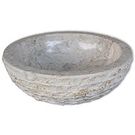 Sink marble 40 cm cream - Washbasin