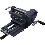 Manually operated machine vice under drill cross 150 mm - Vice