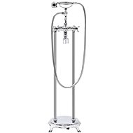 Freestanding bath mixer stainless steel 99,5 cm silver - Tap