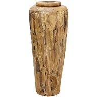 Decorative Vase 40 × 100cm Solid Teak Wood - Vase