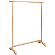 Clothes rack 125 × 175 cm solid oak wood - Coat Hanger