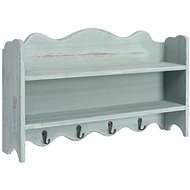Wall hanger green 50 × 10 × 30 cm wood - Coat Hanger
