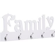 Nástenný vešiak FAMILY 74 × 29,5 cm - Vešiak