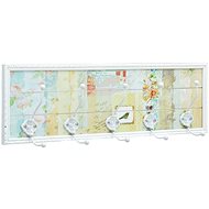 Coat rack white 20,2 × 8,5 × 66,5 cm MDF - Coat Hanger