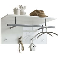 FMD Wall hanger 72 × 29,3 × 34,5 cm white - Coat Hanger