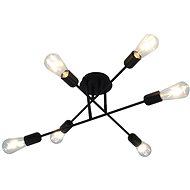 Ceiling Light with Incandescent Bulbs 2 W Black E27 - Ceiling Light