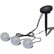 Set of 3 solar floating LED lights for water - sphere - Garden Lighting