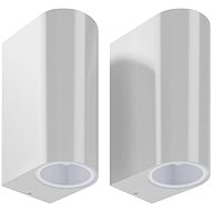 Outdoor wall lights, up/down, 2 pcs - Wall Lamp