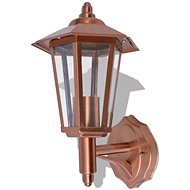 Outdoor wall lamp lantern stainless steel copper colour - Wall Lamp