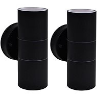 Outdoor wall lights 2 pcs stainless steel upper\lower lighting - Wall Lamp