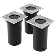 Garden ground lights 3 pcs square - Garden Lighting