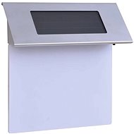 Solar LED luminaire with house number, Stainless steel - Garden Lighting