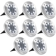 Solar ground light 8 pcs LED white - Garden Lighting