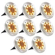 Solar ground light 8 pcs LED warm white - Garden Lighting