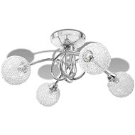 Ceiling Light with Wire Mesh Shades, for 4 G9 Bulbs - Ceiling Light