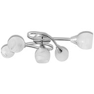 Ceiling Light with Glass Shades for 5 E14 Bulbs - Ceiling Light