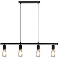 Ceiling Light, Black 80cm E27 - Ceiling Light