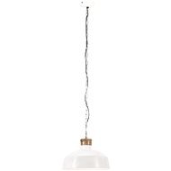 Industrial Pendant Light 58cm White E27 - Ceiling Light