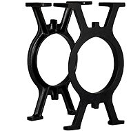 Legs for O-shaped bench 2 pcs cast iron - Furniture Legs