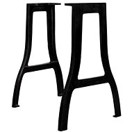 Dining table legs 2 pcs A-frame cast iron - Table Legs