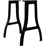 Legs for coffee table in letter shape × 2 pcs cast iron - Table Legs