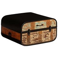 Solid recycled wood chest 60 × 60 × 35 cm - Chest