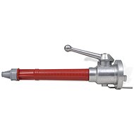 Fire hose nozzle with type C hose clamp - Garden Hose Nozzle