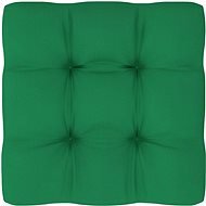 Poduška na pohovku z paliet zelená 60 x 60 x 12 cm - Poduška