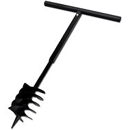 Zemní vrták s rukojetí, 180 mm, s trojitou spirálou - Ruční vrták