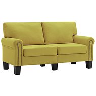2místná pohovka zelená textil - Pohovka