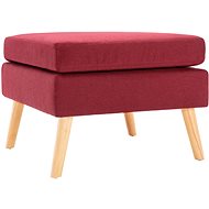 Podnožka vínová textil - Podnožka