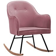 Rocking chair pink velvet - Rocking Chair