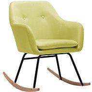 Rocking chair green textile - Rocking Chair