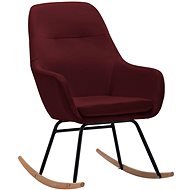 Rocking chair black textile - Rocking Chair