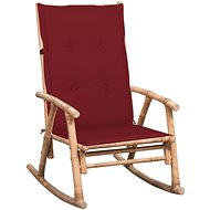 Rocking chair with cushion bamboo - Rocking Chair