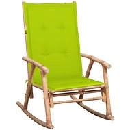 Rocking chair with cushion bamboo - Rocking Chair