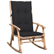 Rocking chair with cushion bamboo - Rocking Chair