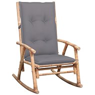 Rocking chair with cushion bamboo - Rocking Chair