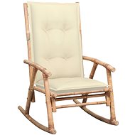 Rocking chair with cushion bamboo - Rocking Chair