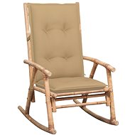 Rocking chair with cushion bamboo - Rocking Chair