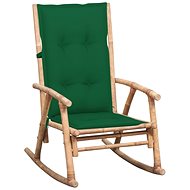 Rocking chair with cushion bamboo - Rocking Chair