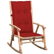 Rocking chair with cushion bamboo - Rocking Chair