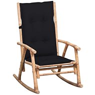 Rocking chair with cushion bamboo - Rocking Chair