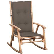 Rocking chair with cushion bamboo - Rocking Chair